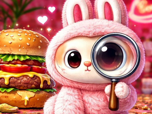 Labubu Hidden Burger