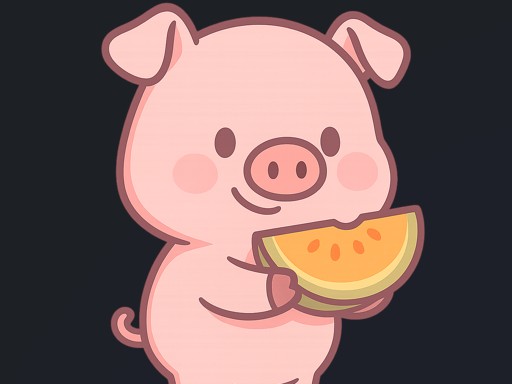 Piggy vs Watermelon
