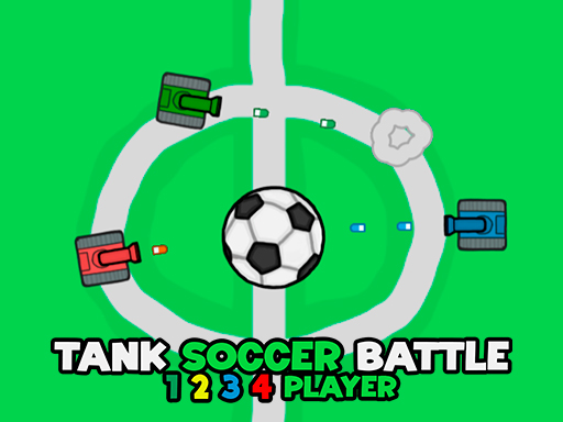 Tank Soccer Battle 1 2 3 4 Player