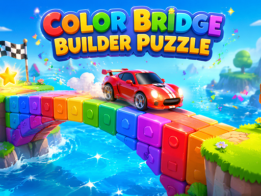 Color Bridge Builder Puzzle