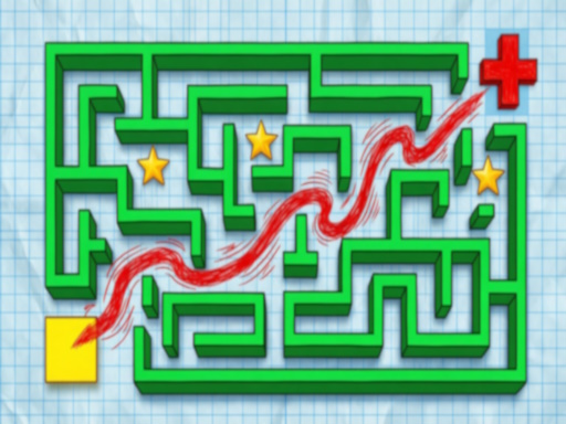 Mazes Draw The Path